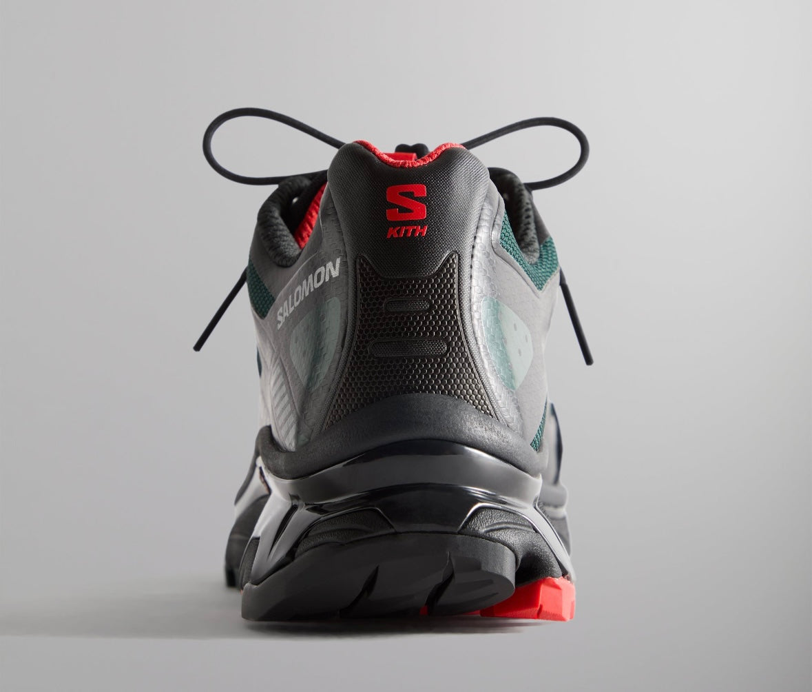 Kith for Salomon XT-4K - Black / Scarab / Fiery Red