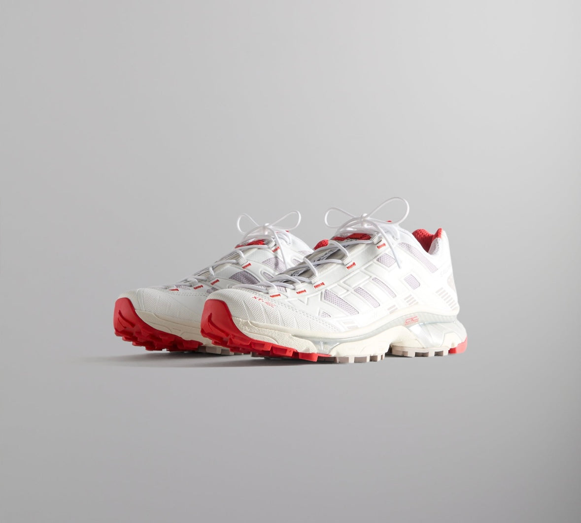 Kith for Salomon XT-4K - Bright White / Ashes of Roses / Fiery Red